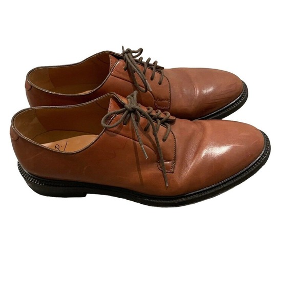 Mr. Porter‎ Brown Leather Derby Shoes Size 10 Mr. P main image 6